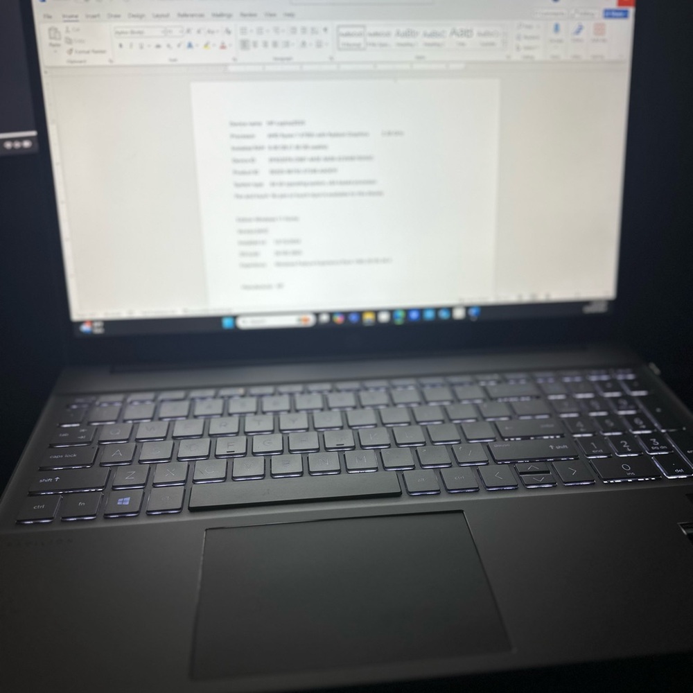 HP Pavilion laptop